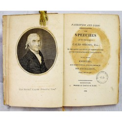Patriotism and Piety, Speeches of his Excellency Caleb Strong, esq. To the Senate and House of Representatives of the Commonwealth of Massachusetts